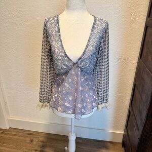 Y2K cottagecore Top Small